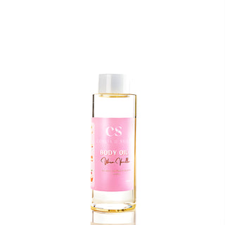 warm vanilla body oil