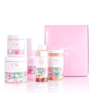 Rose musk package - cocoa & shea