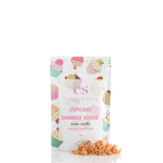 Cupcake Shimmer Scrub - cocoa & shea